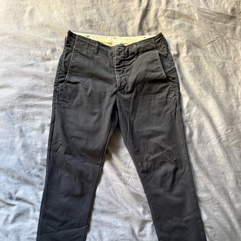 OUTLIER 60/30 Chino Men's Pants, Black, Cotton Blend, Size 29 x 31, AS-IS
